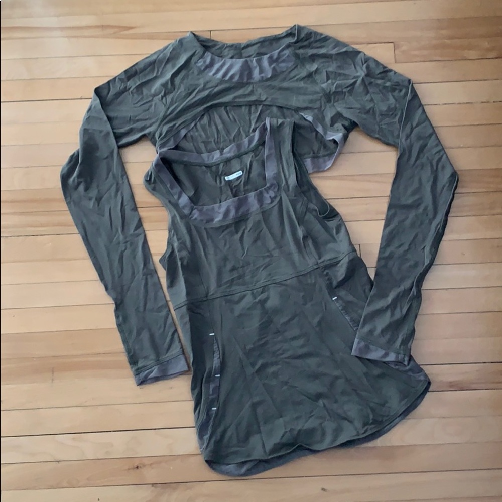 💕 lululemon tank + shrug - EUC